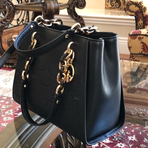 NWT Michael Kors Sofia perforated handbag&wallet - Picture 7 of 8